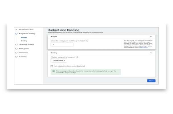 Google广告投放预算设置